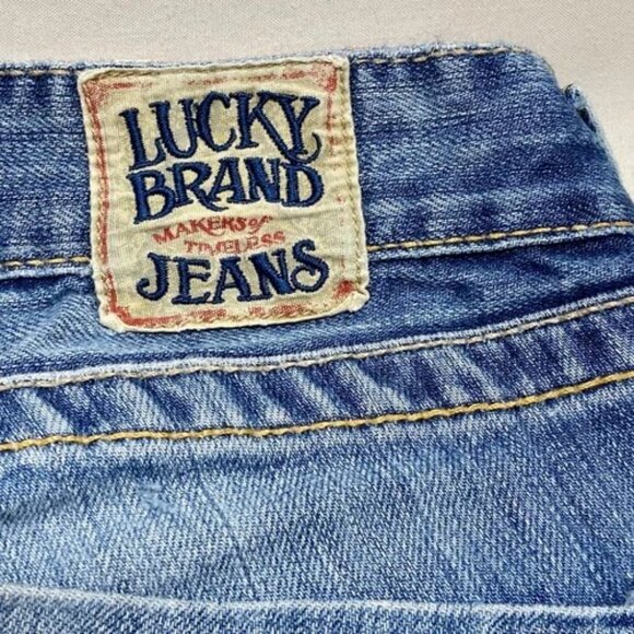 Vintage Lucky Brand Jeans Women's 4/27 Meggie Grace Low Rise Boot Y2K Button Fly - Picture 11 of 16